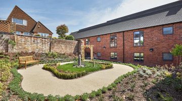 Oulton Abbey Care Home Garden